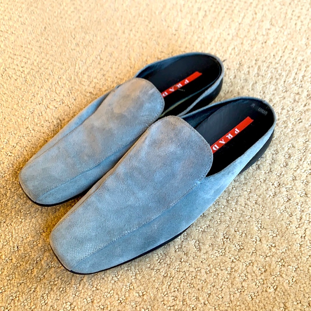 Prada slip on mules sneakers